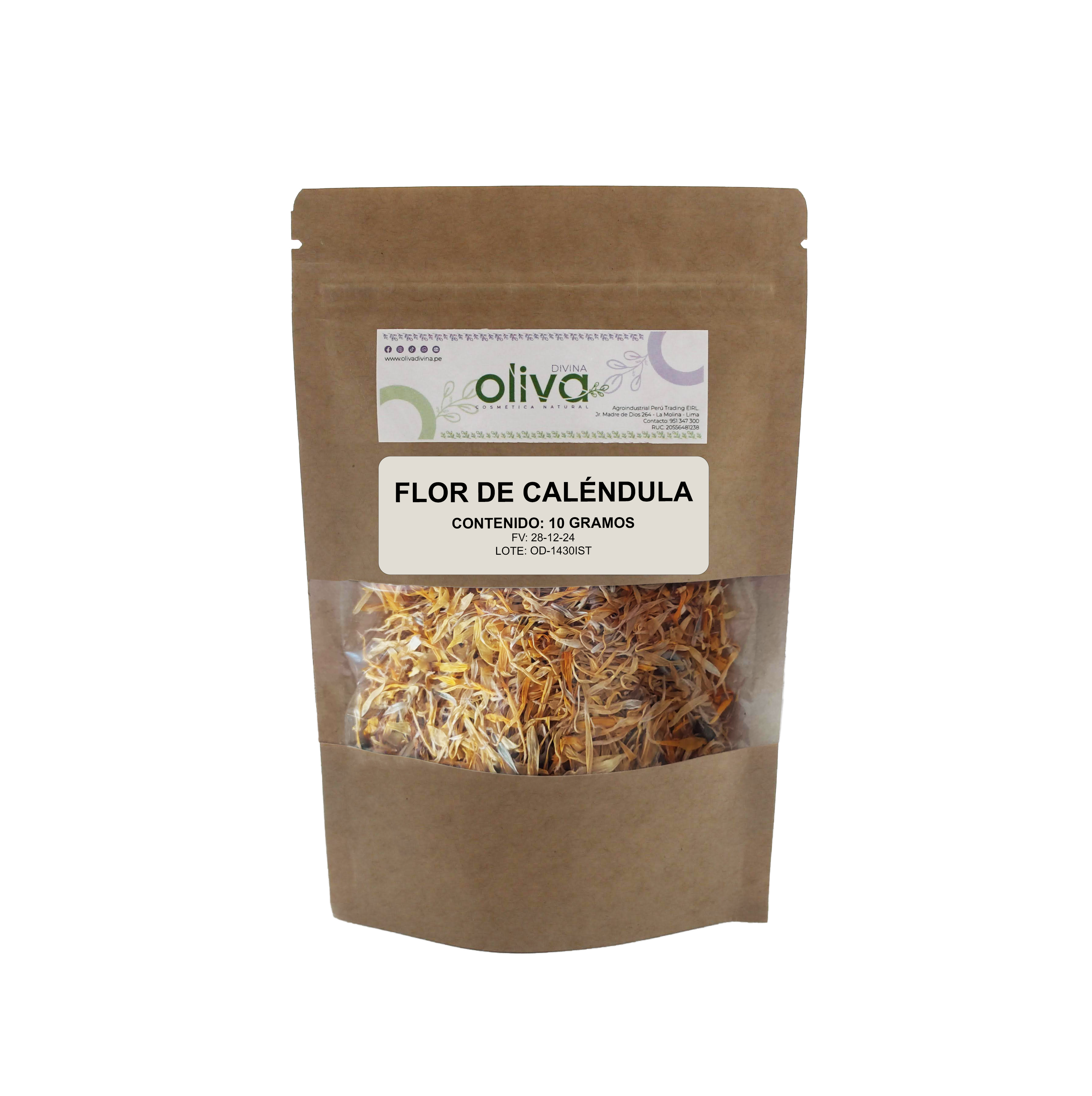 FLOR DE CALÉNDULA (ENTERA)