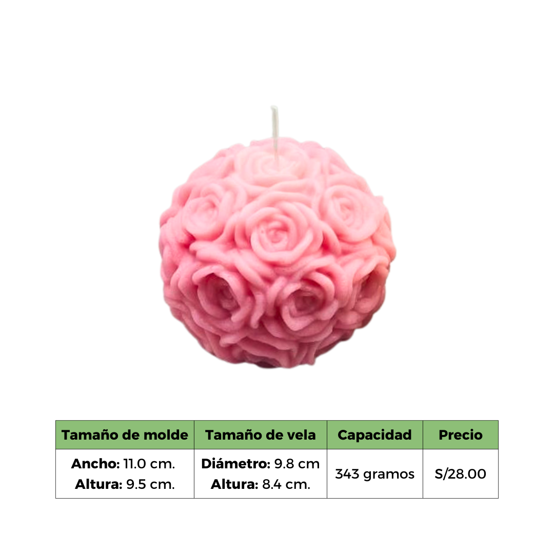 ROSE BALL MOLDE