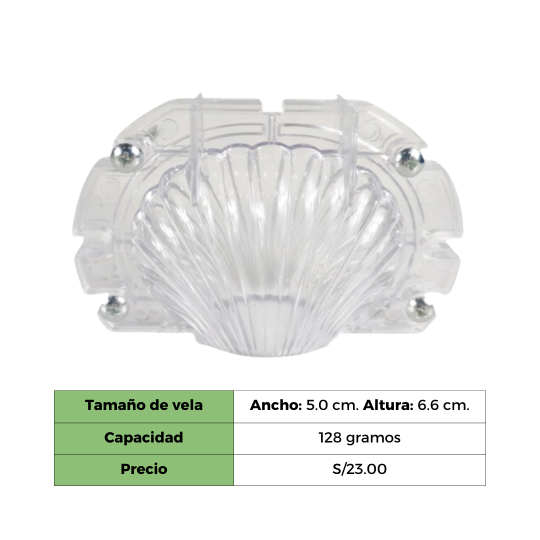 CONCHA DE ABANICO MOLDE PC