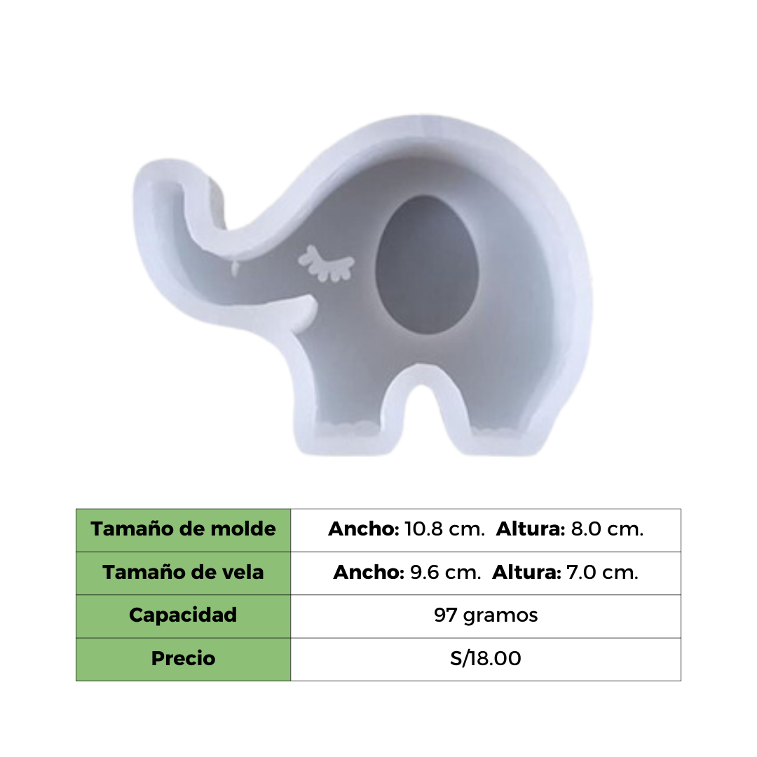 BABY ELEFANTE MOLDE