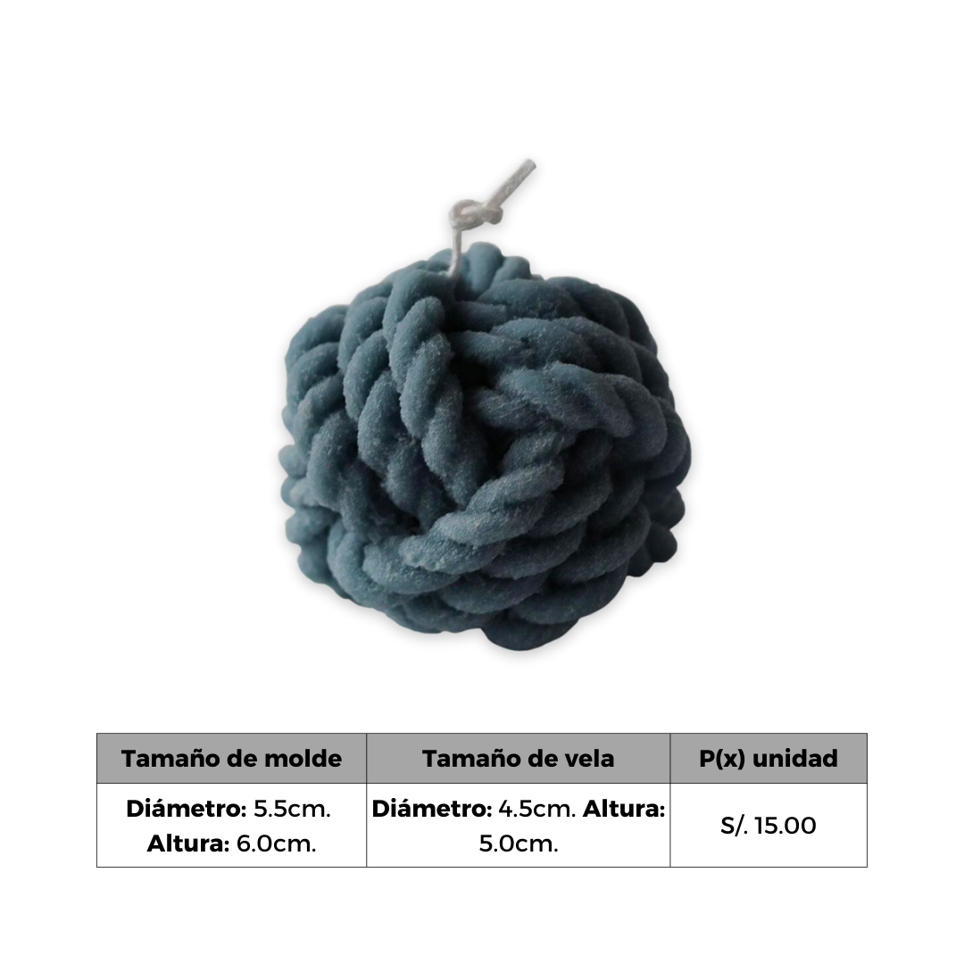 NUDO  PEQUEÑO MOLDE