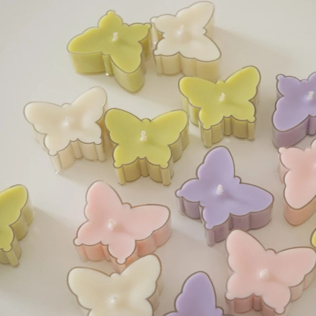 TEA LIGHT MARIPOSA (18ML) X 25 UNIDADES