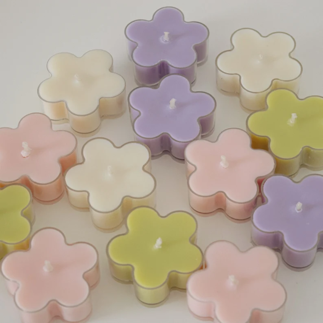 TEA LIGHT FLOR (19ML) X 25 UNIDADES