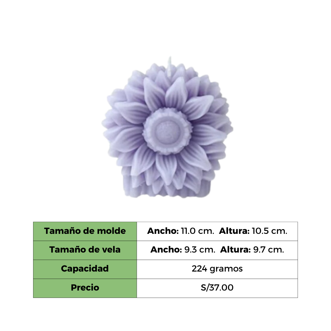 GIRASOL 3D MOLDE