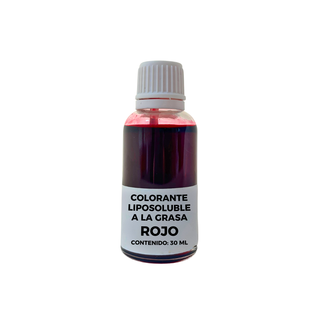 COLORANTE ROJO (LIPOSOLUBLE - A LA GRASA)