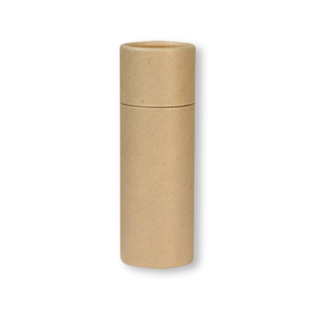 TUBO DE CARTÓN KRAFT - PUSH UP - 85 GRAMOS APROX.