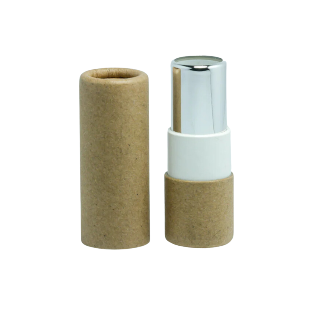 TUBOS LABIALES KRAFT ROTATIVOS CARTÓN - 5 GRAMOS APROX.