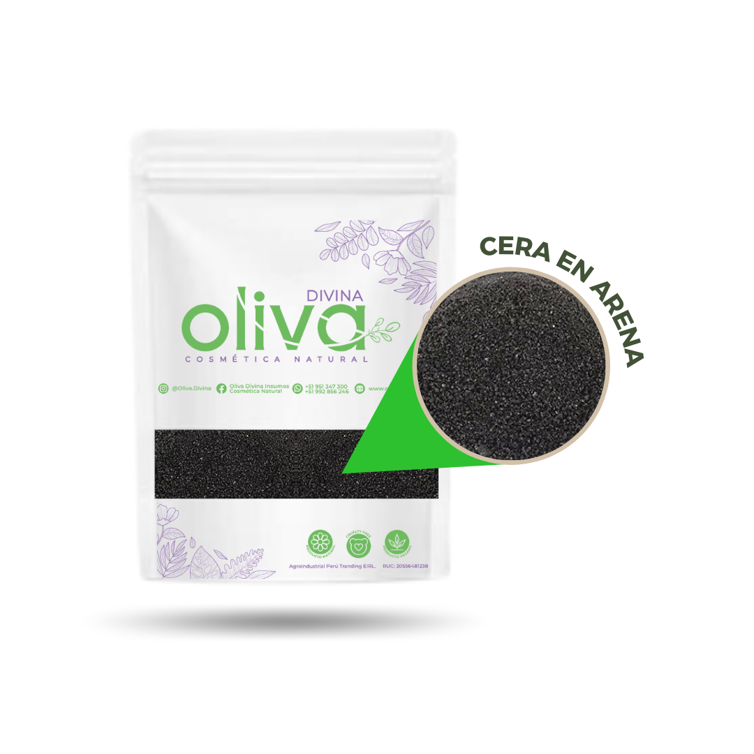 COLOR: NEGRO - CERA PERLAS/ ARENA - SAND WAX