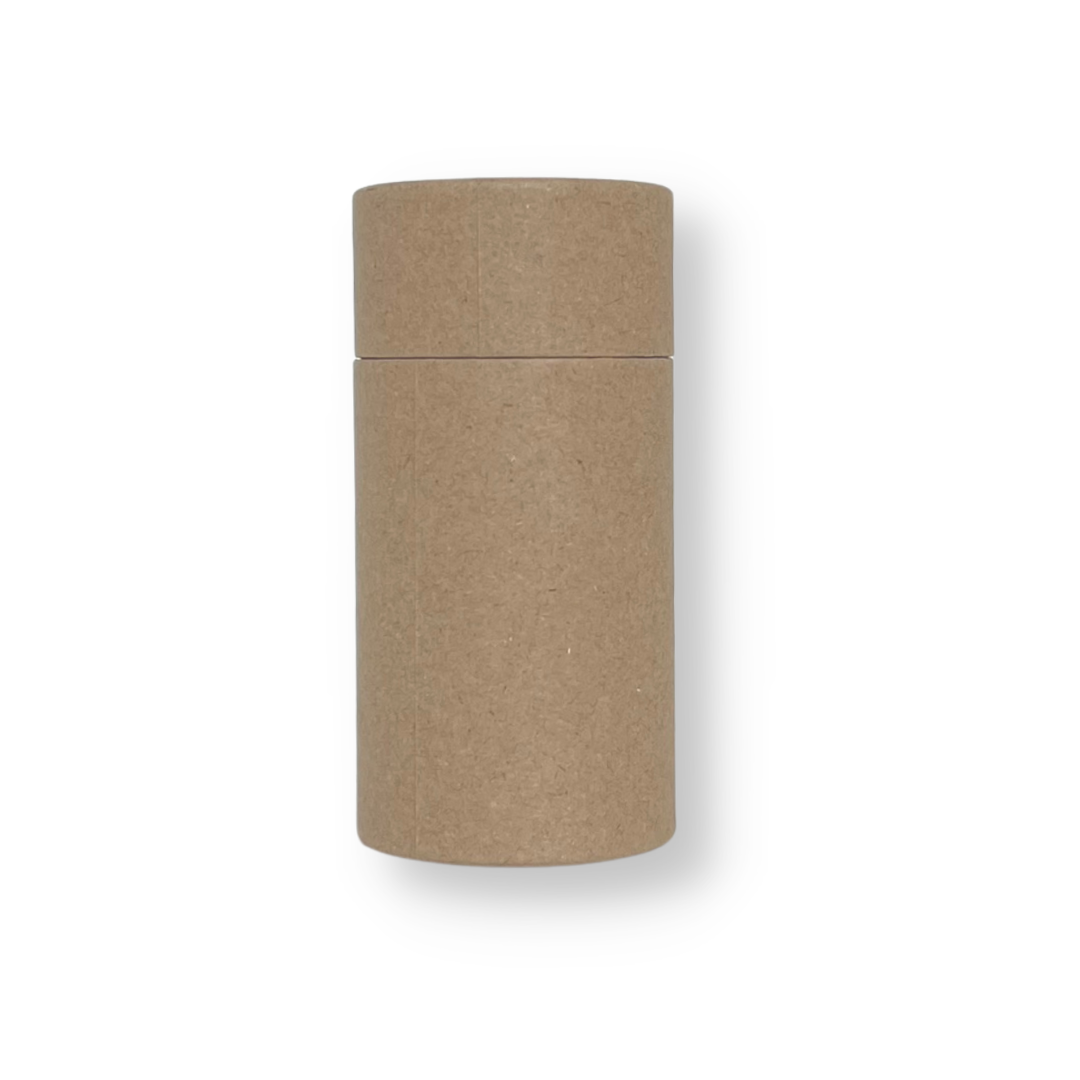 TUBO DE CARTÓN KRAFT - PUSH UP - 50 GRAMOS APROX.