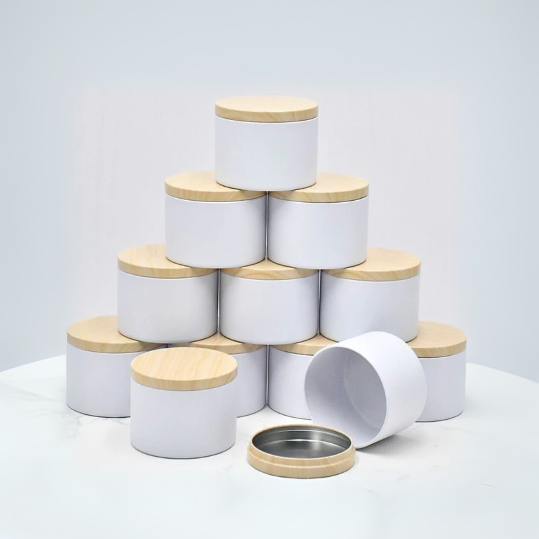 LATA BLANCA T. COLOR MADERA - 220ML