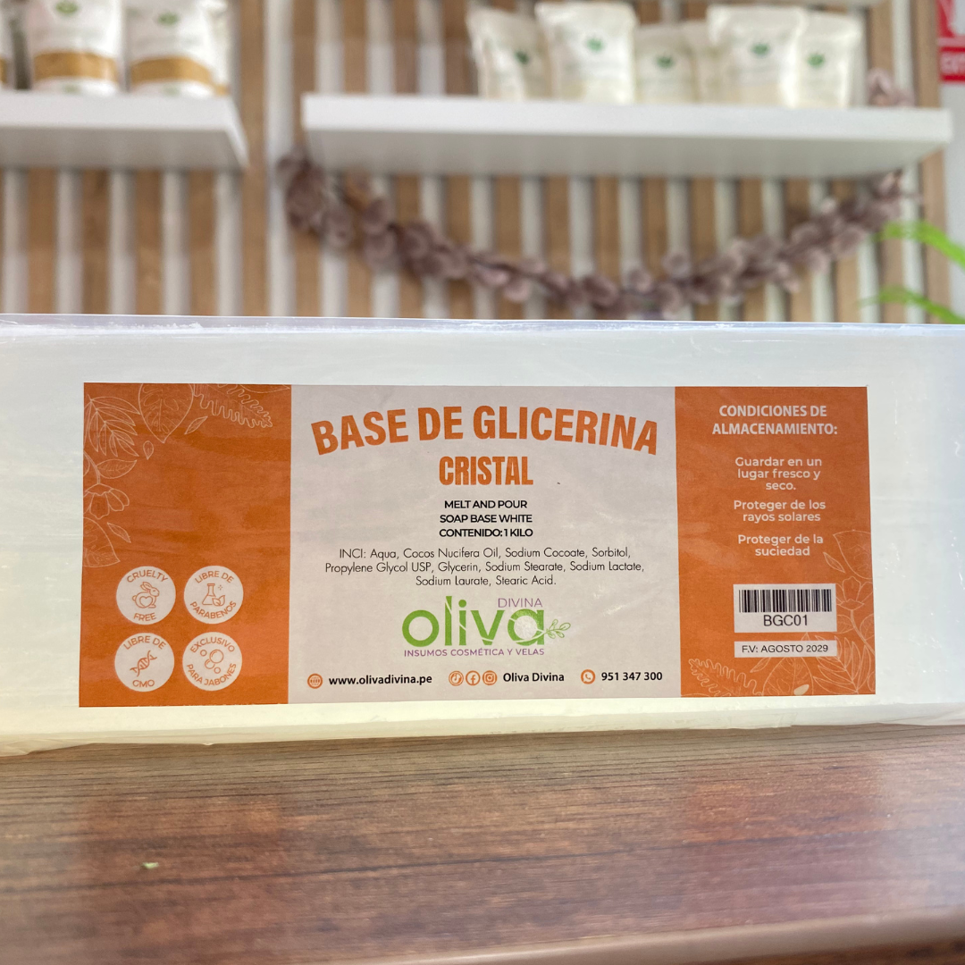 BASE DE GLICERINA CRISTAL