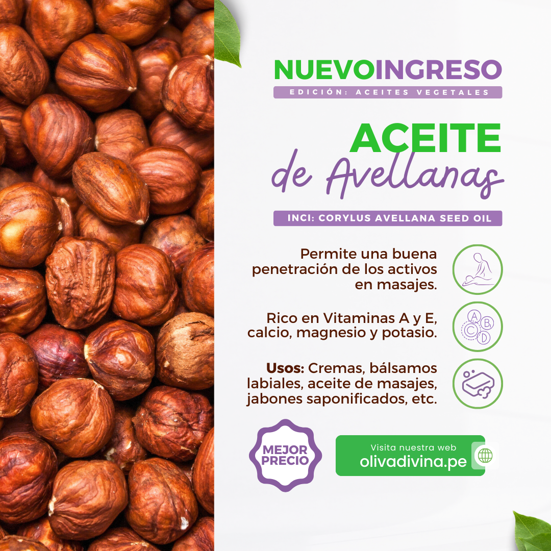 ACEITE DE AVELLANAS