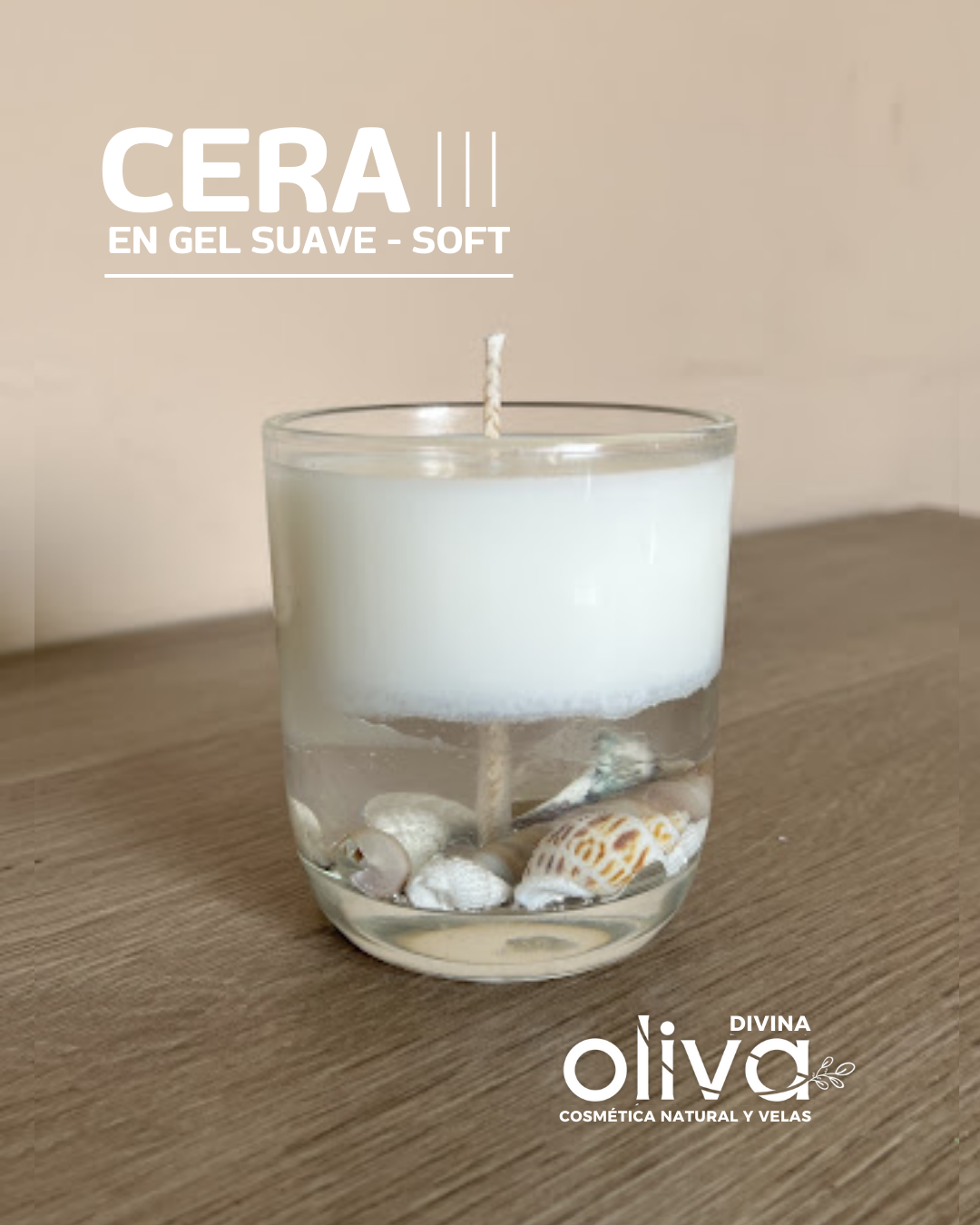 Cera Gel Suave -  Soft Jelly Wax - Parafina Gel