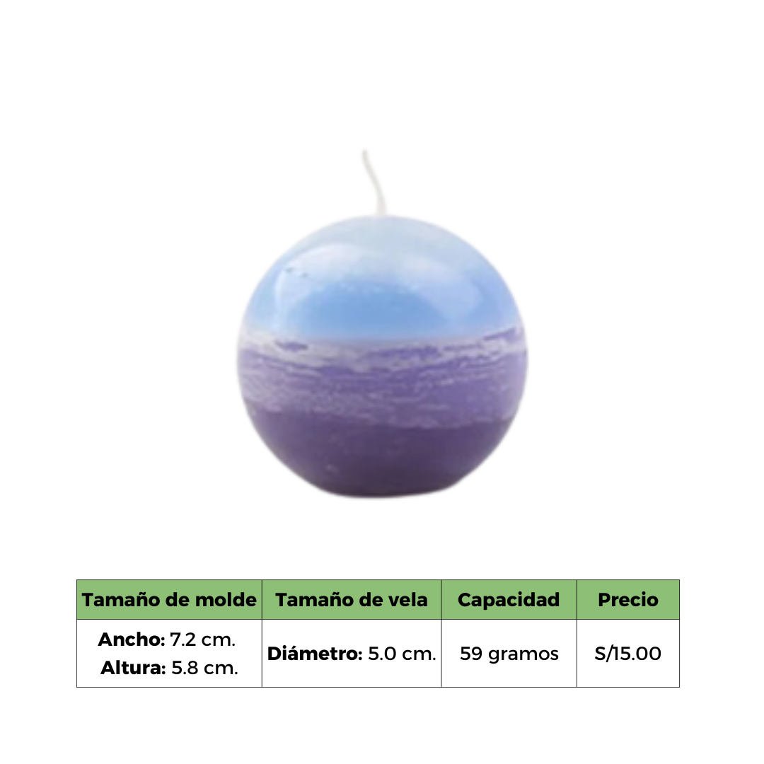 BOLA 5CM MOLDE PC