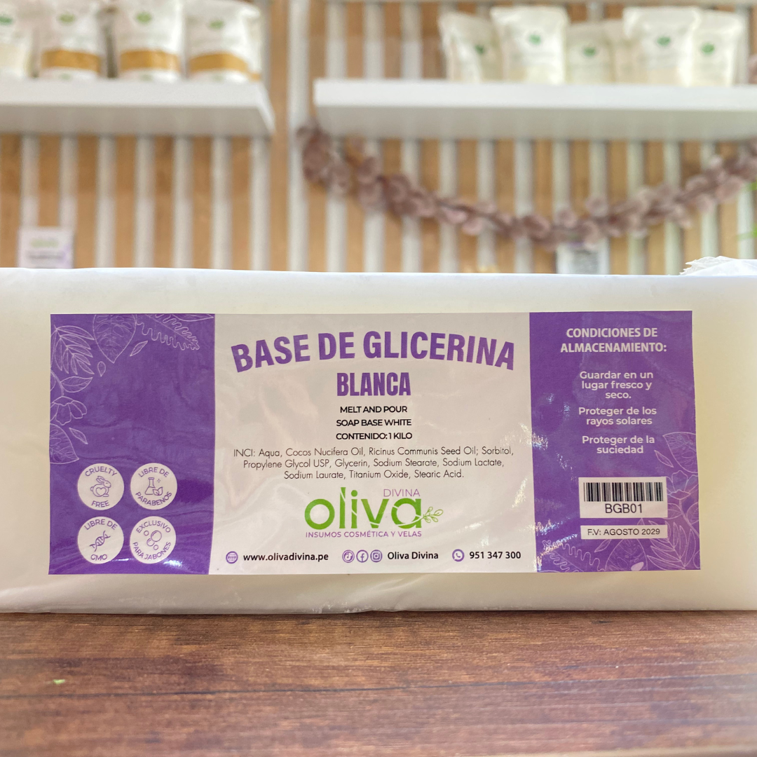 BASE DE GLICERINA BLANCA