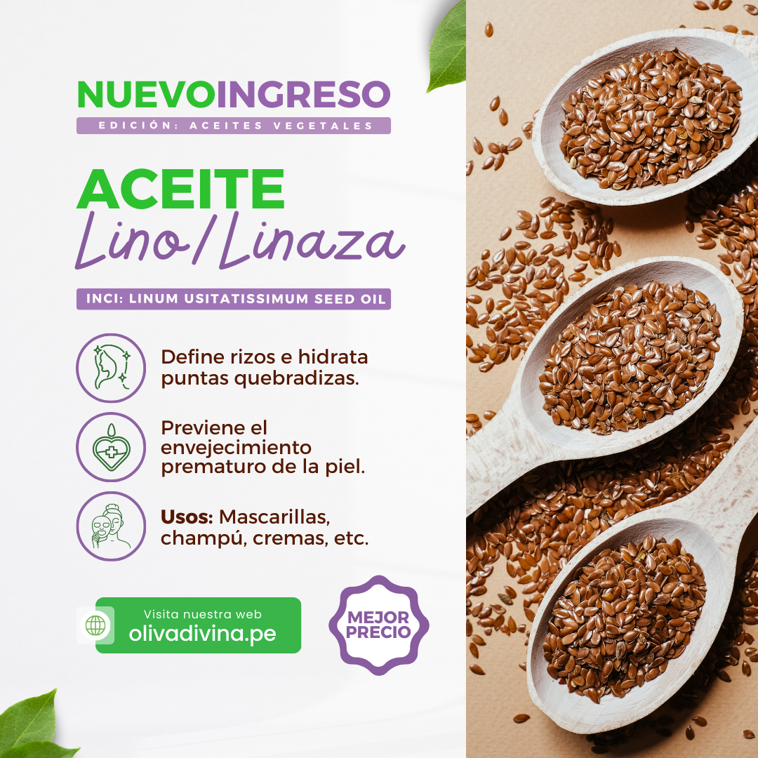 ACEITE DE LINO O LINAZA