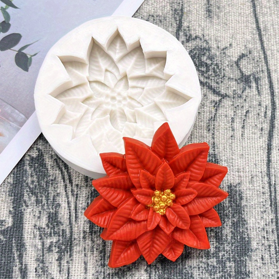 FLOR DE PASCUA  - MOLDE