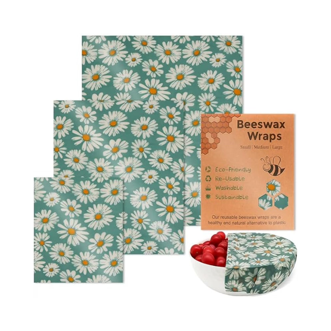 ENVOLTURA CERA DE ABEJA BEES WAX WRAPS - 3 TAMAÑOS - MODELOS VARIOS