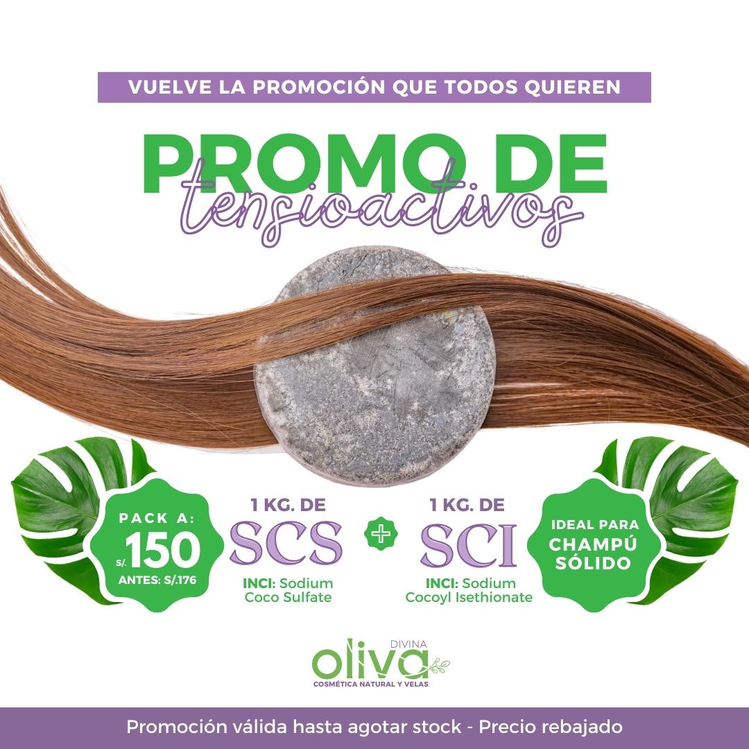 PROMO DE TENSIOACTIVOS -  SCS (1 KG.) + SCI 80 (1 KG.)