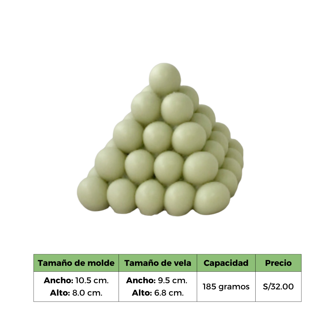 PIRÁMIDE BALL PEQUEÑO MOLDE