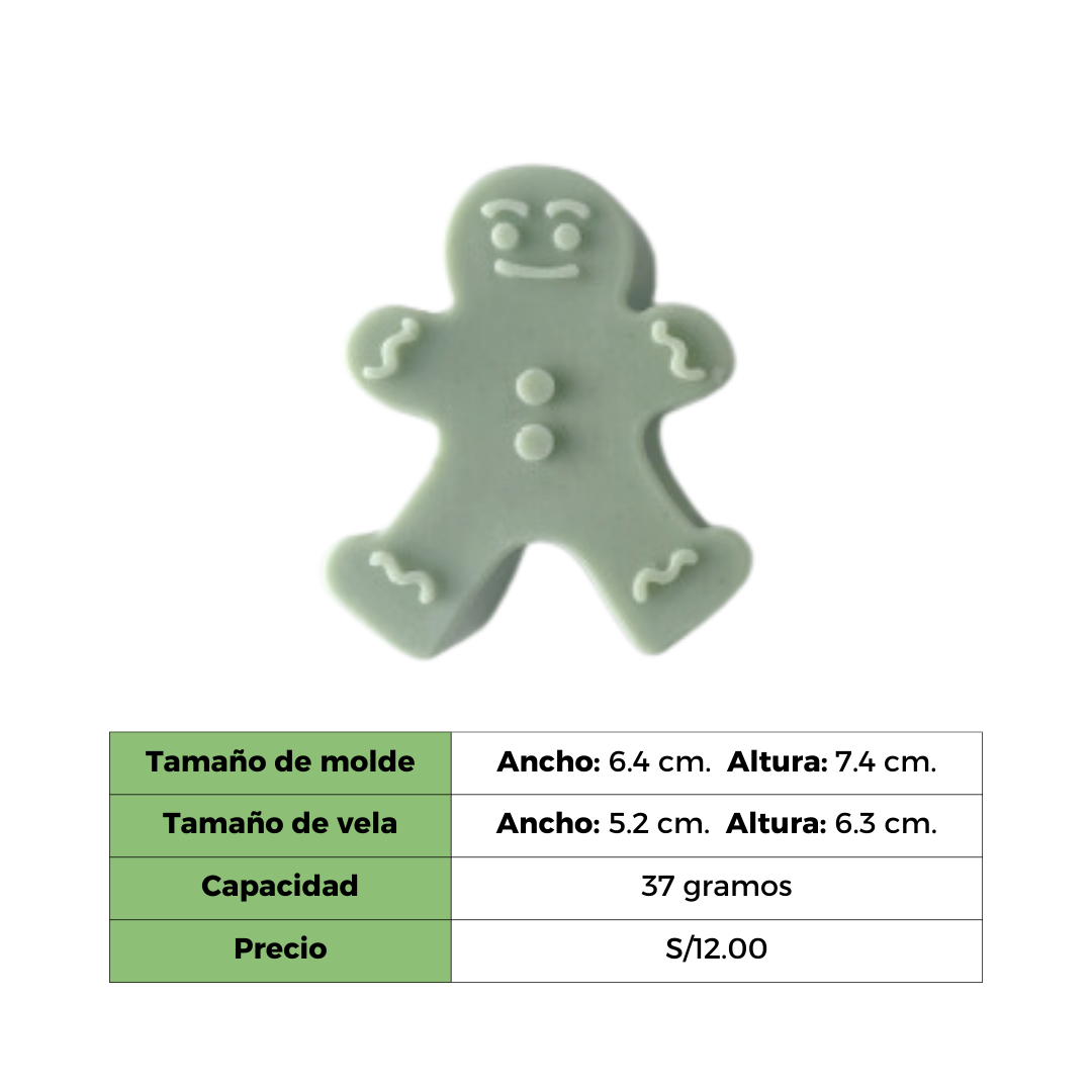 GALLETA DE JENGIBRE MOLDE
