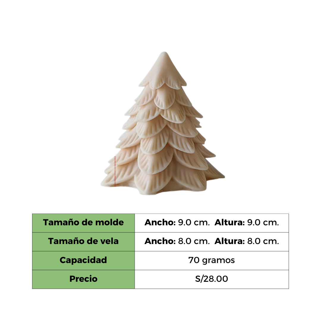 ARBOL NIEVE B - MOLDE